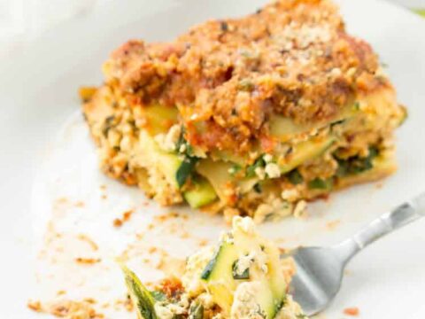 Recette lasagnes au thon et courgettes avec thermomix