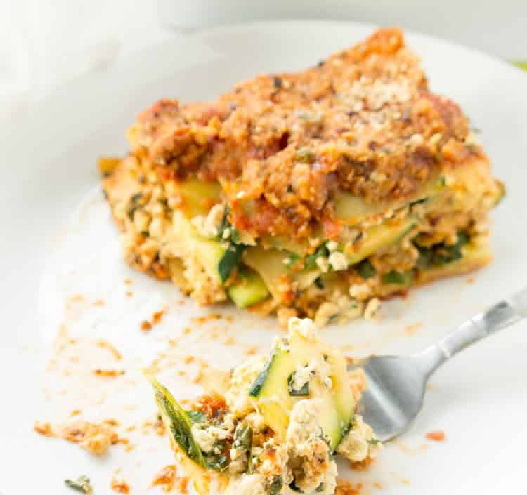 Recette lasagnes au thon et courgettes avec thermomix