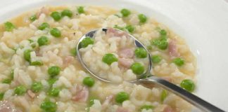Risotto aux courgettes et bacon avec thermomix