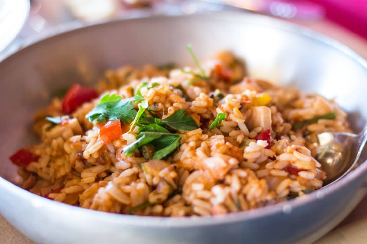 Risotto aux poireaux et thon au cookeo