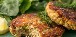 Rissoles de saumon avec thermomix