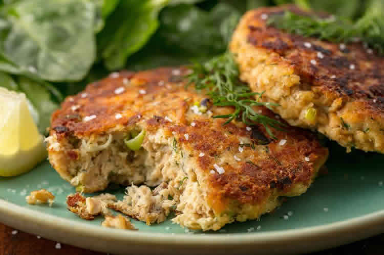 Rissoles de saumon avec thermomix
