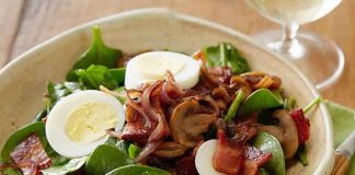 Salade champignons w-w avec thermomix