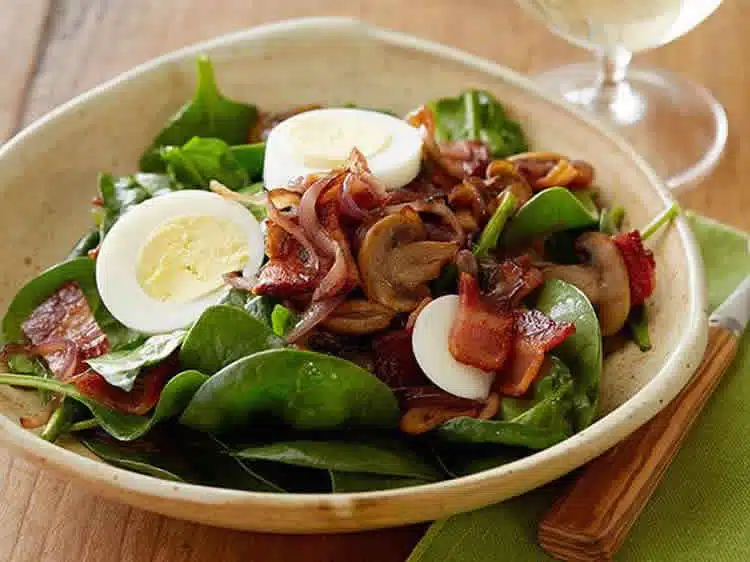 Salade champignons w-w avec thermomix