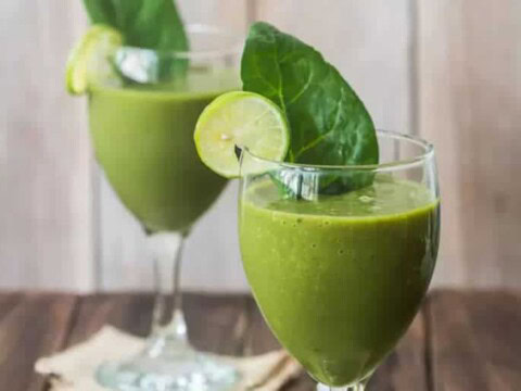 Smoothie legumes vert avec thermomix