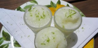 Sorbet Caipirinha avec thermomix