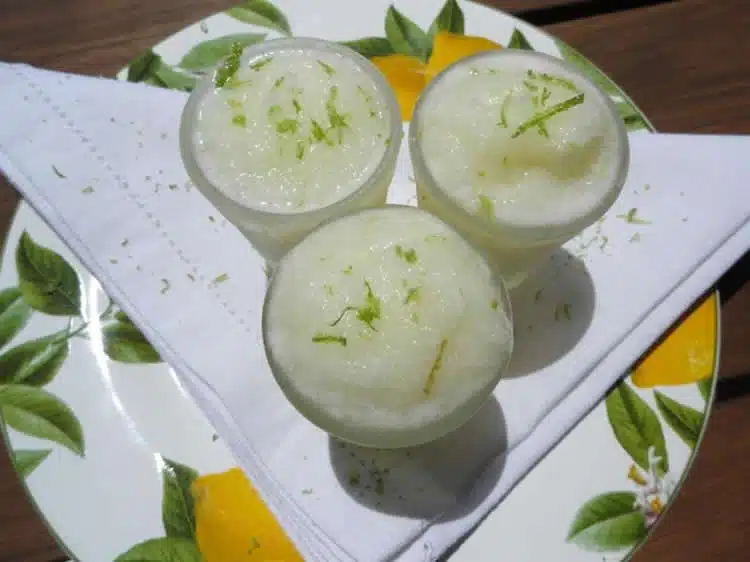 Sorbet Caipirinha avec thermomix