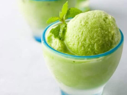 Sorbet de pomme et citron avec thermomix