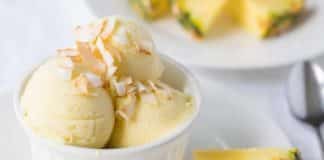Sorbet pina colada avec thermomix
