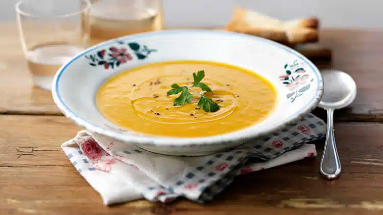 Soupe aux légumes avec thermomix