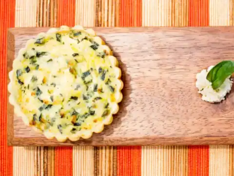 Tarte courgette et fromage chèvre avec Thermomix