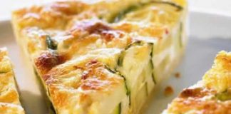 Tarte courgette et fromage chèvre avec thermomix