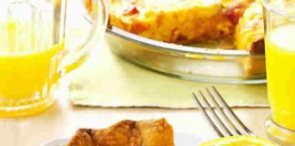 Tarte jambon et fromage cheddar avec thermomix