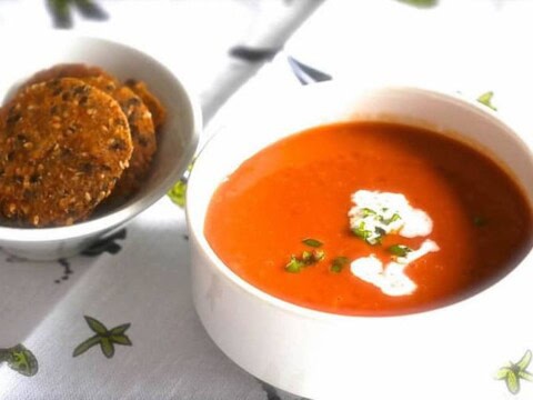 Veloute de tomate au thermomix