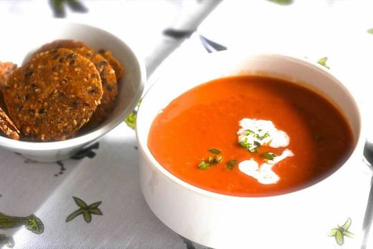 Veloute de tomate au thermomix