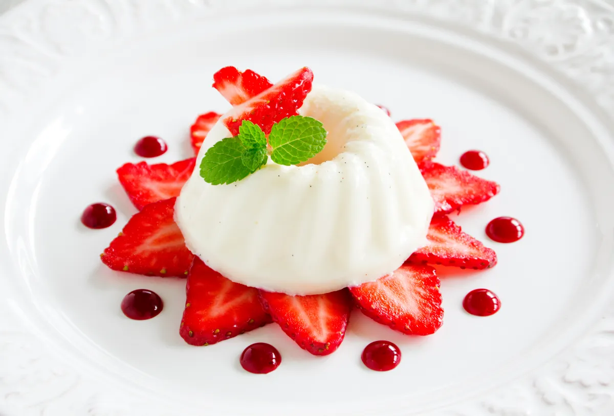 blanc manger avec thermomix