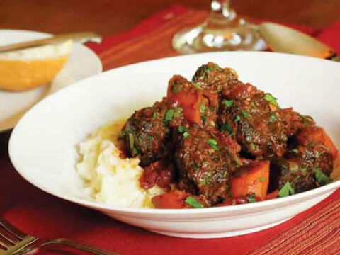 boeuf carottes et vin au cookeo