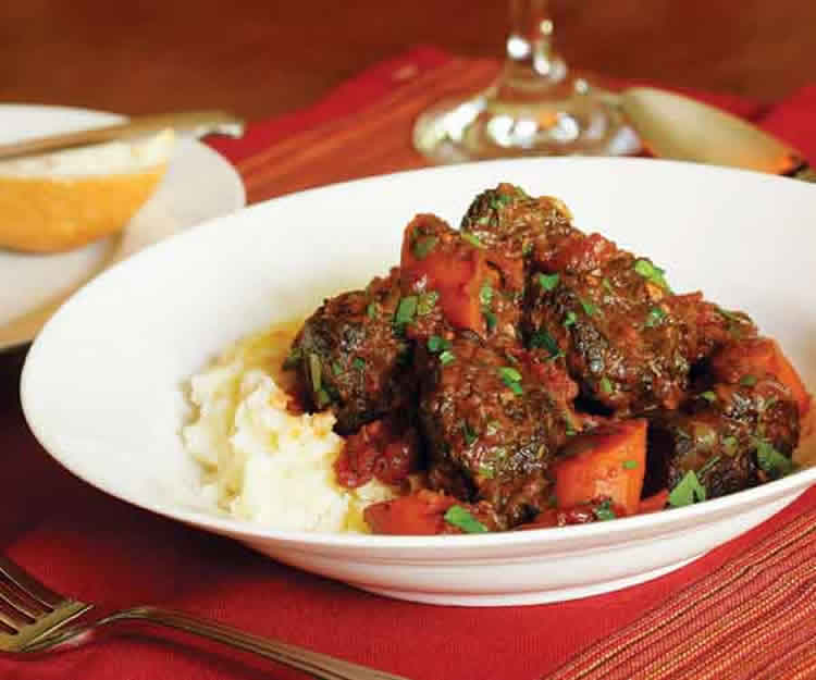 boeuf carottes et vin au cookeo