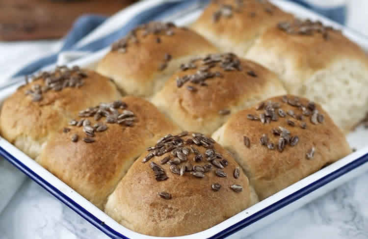 brioche aux graines de tournesol avec thermomix