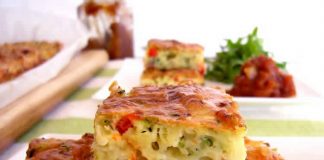 cake courgette parmesan bacon avec thermomix