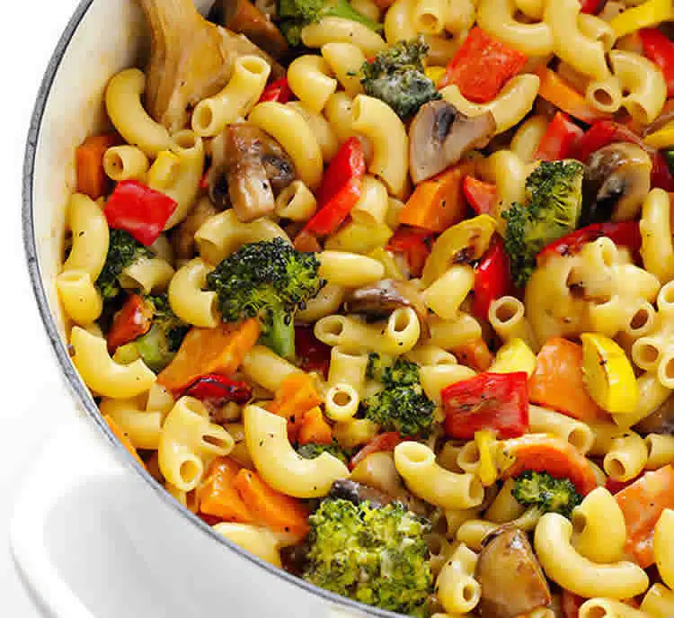 coquillettes aux légumes au cookeo