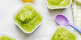 courgettes - purée pour enfant avec thermomix