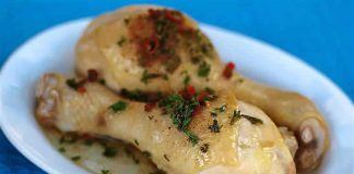 cuisse de poulet cuisson vapeur au cookeo