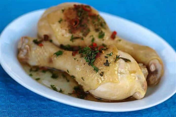 cuisse de poulet cuisson vapeur au cookeo