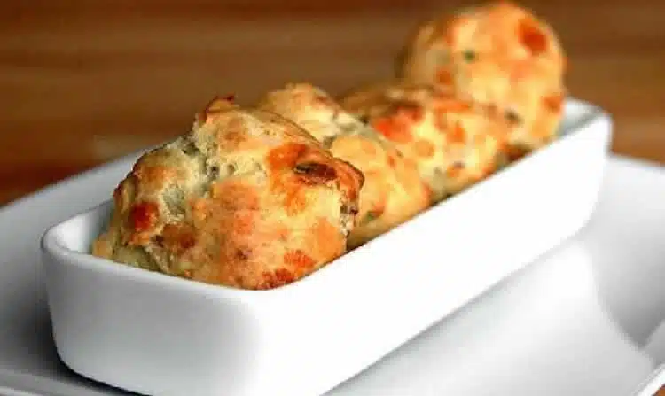 Gougères au fromage et jambon avec thermomix