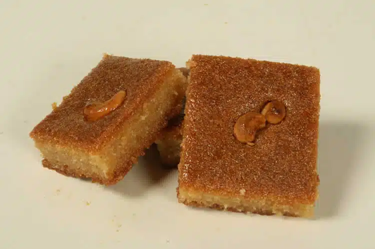 gâteau de semoule libanais - namoura