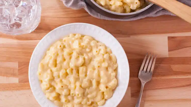 macaroni au fromage avec thermomix