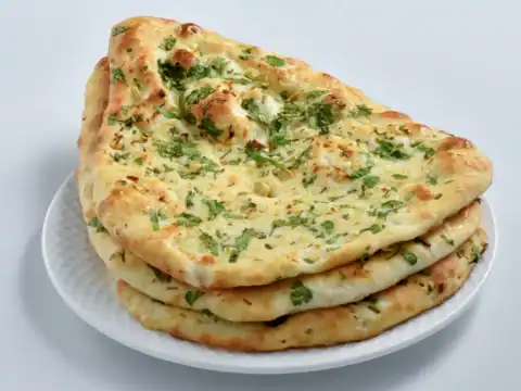 naan - pain indien à l'ail et au fromage avec thermomix
