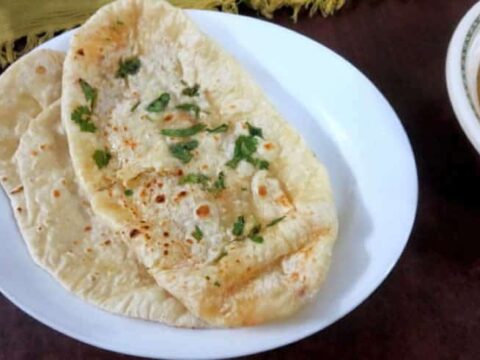 naan - pain indien à l'ail et au fromage avec thermomix