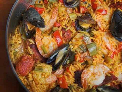 paella espagnole avec thermomix