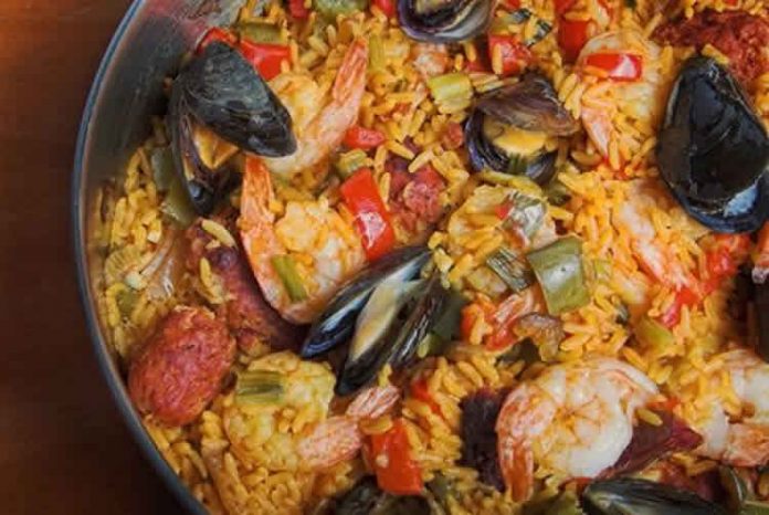 paella espagnole avec thermomix