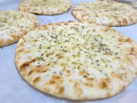 pain grecque pita avec thermomix