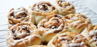 pain roulé à la cannelle avec thermomix