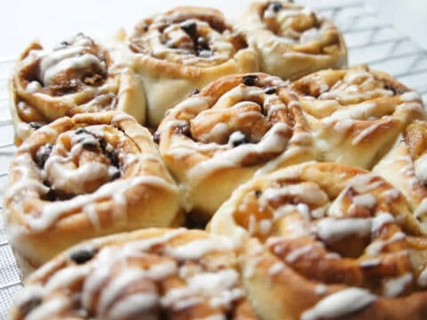 pain roulé à la cannelle avec thermomix