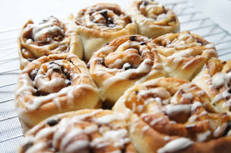 pain roulé à la cannelle avec thermomix
