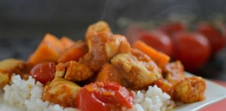 poulet et patate douce au cookeo
