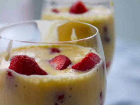 sabayon fraises avec thermomix