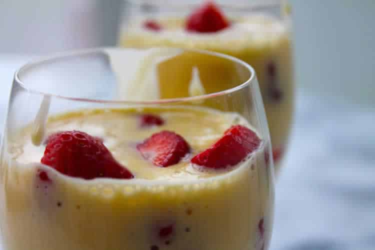 sabayon fraises avec thermomix