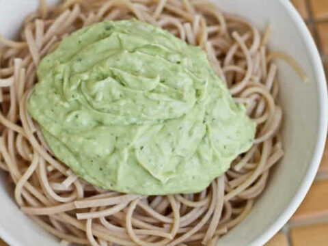 sauce courgette pour spaghetti avec thermomix