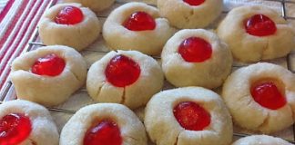 Biscuits aux cerises avec thermomix