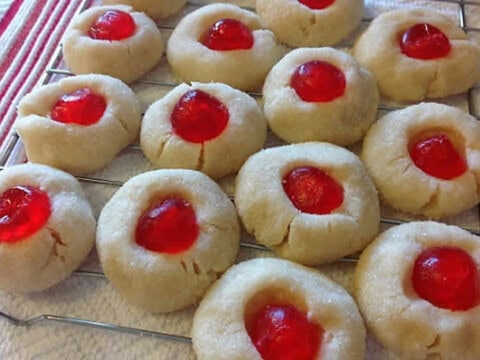 Biscuits aux cerises avec thermomix