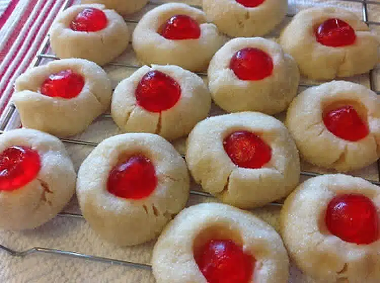 Biscuits aux cerises avec thermomix