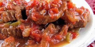 Boeuf a la sauce tomate et poivrons au cookeo
