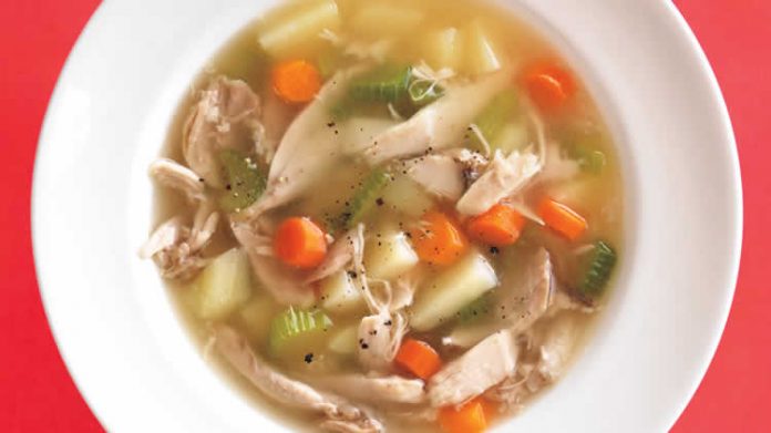 Chorba poulet et legumes au cookeo
