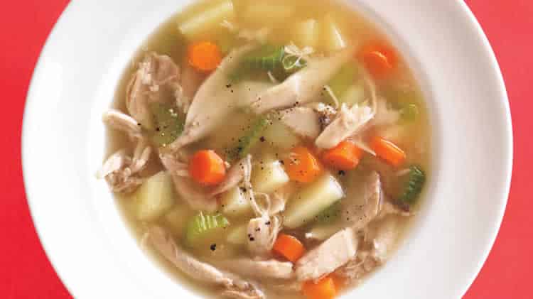 Chorba poulet et legumes au cookeo