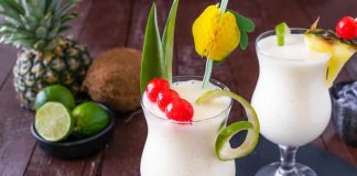 Cocktail Pina Colada avec thermomix